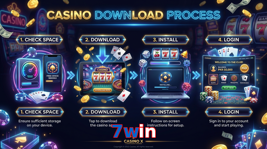 Game list for 7Win download section